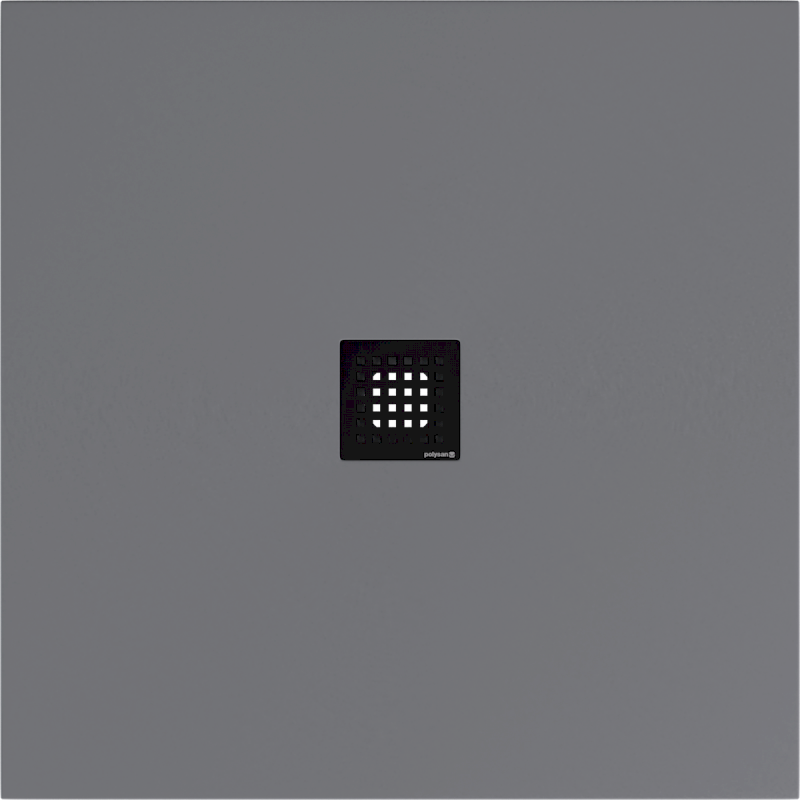 FLEXIA vanička z litého mramoru s možností úpravy rozměru, 100x100cm, šedá mat 71552.31