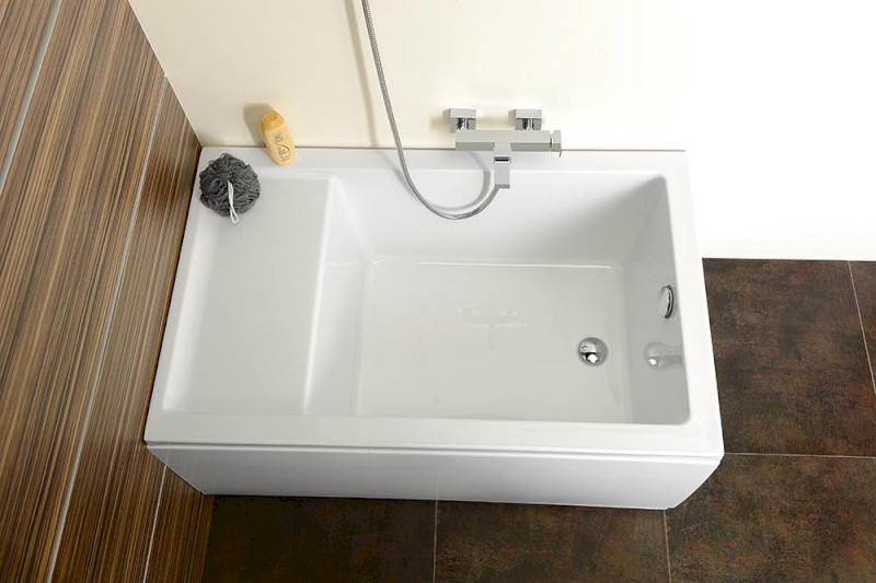 JAZZ sedací vana 120x75x39cm, bílá 72913