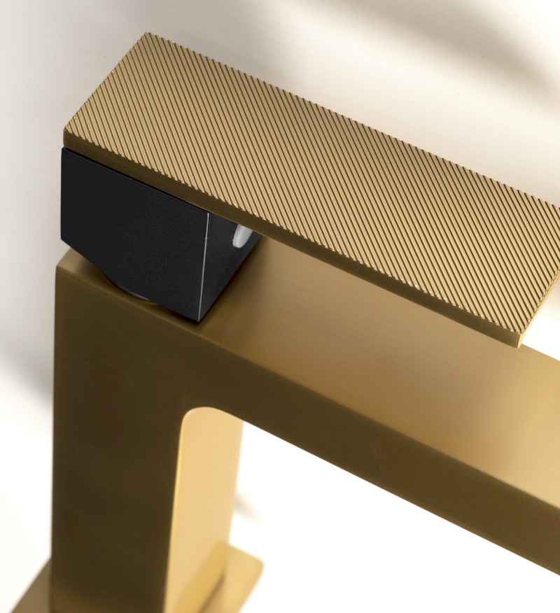 KRONY stojánková umyvadlová baterie, zlato mat GJ002GB