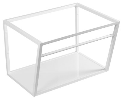 SKA konzole s policí 600x400x460mm, bílá mat SKA111