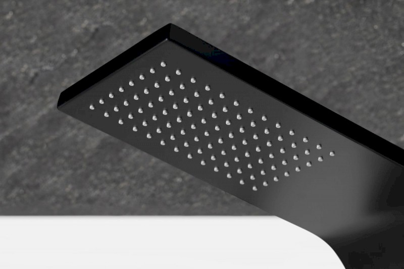 JACOB sprchový panel 200x1500mm, černá mat WN683