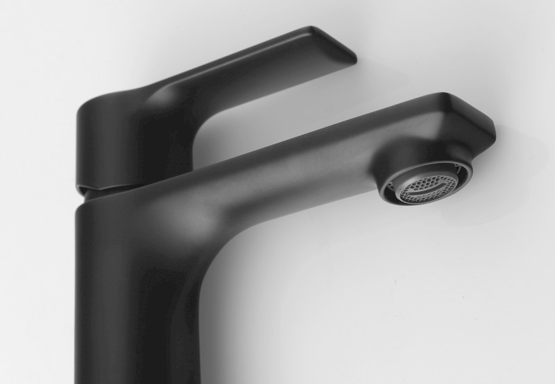 PAX stojánková umyvadlová baterie, černá mat XA02/15