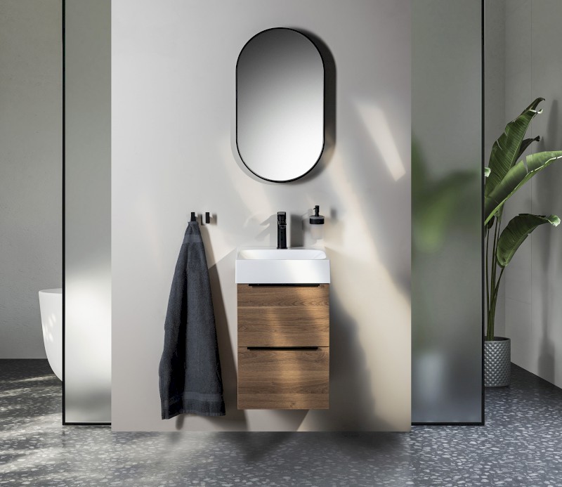 EMONA umyvadlová skříňka 39,4x55x39cm, borovice rustik EM040-1616