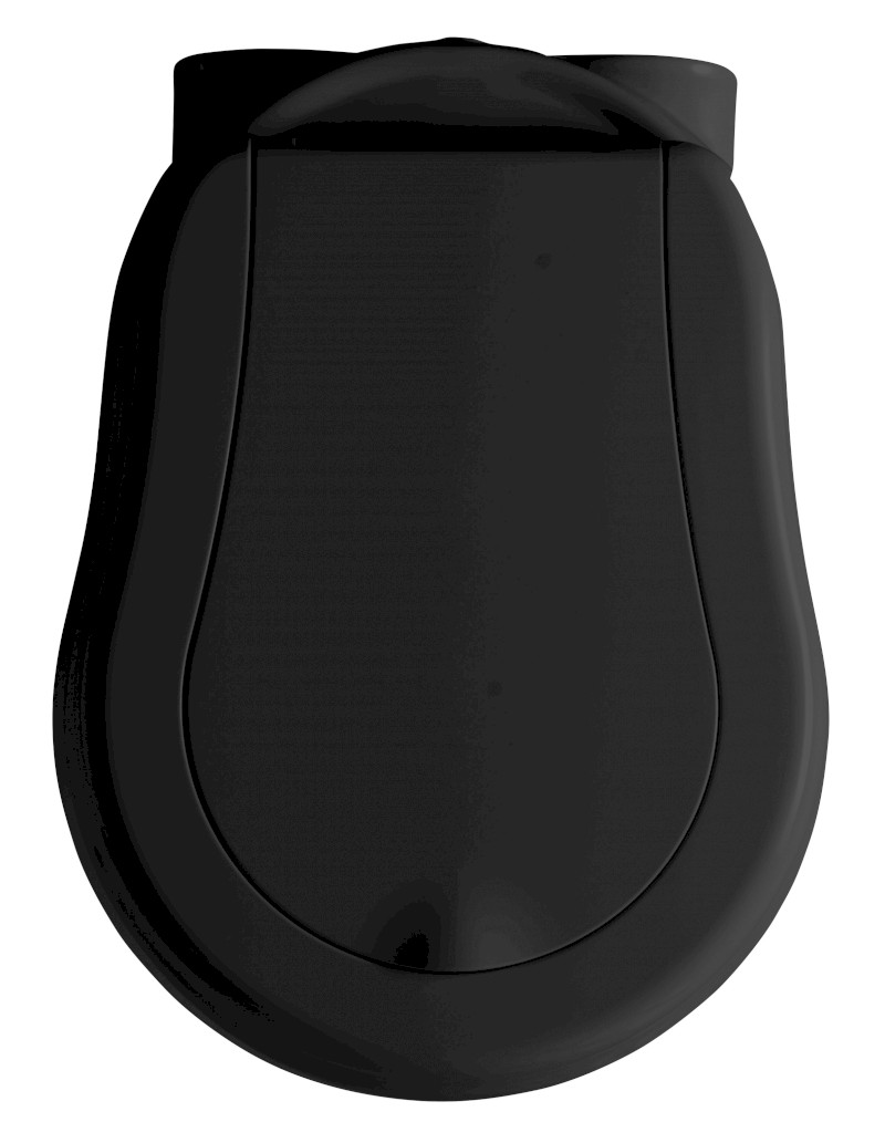 RETRO závěsná WC mísa, 38x52cm, černá mat 101531