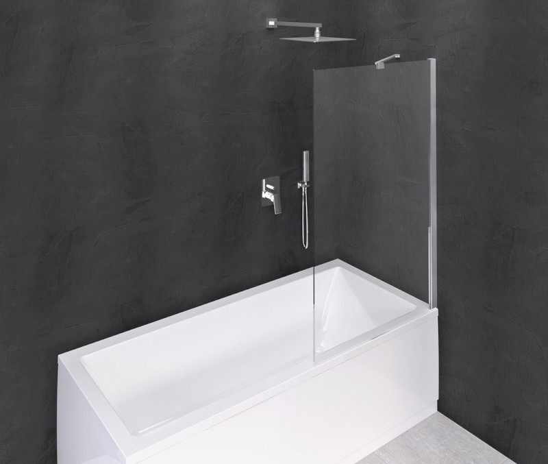 MODULAR SHOWER vanová zástěna 900x1500mm, čiré sklo BMS1-90