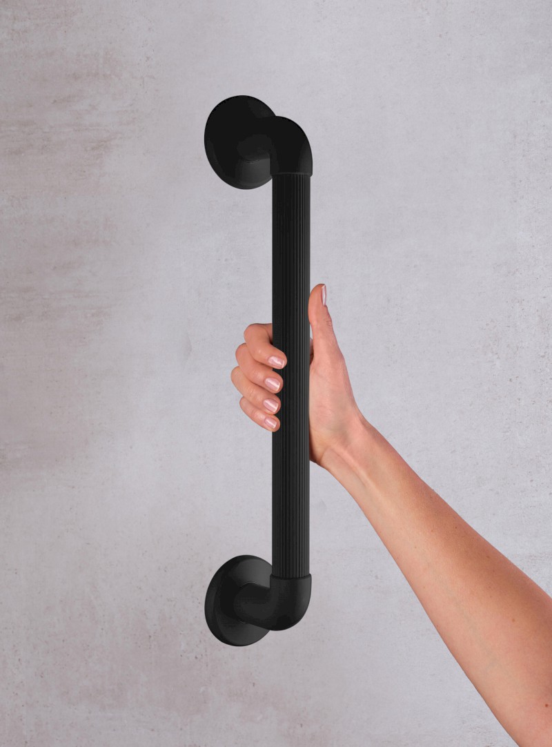 Pevnostní madlo plastové, 600mm, černá A1016010