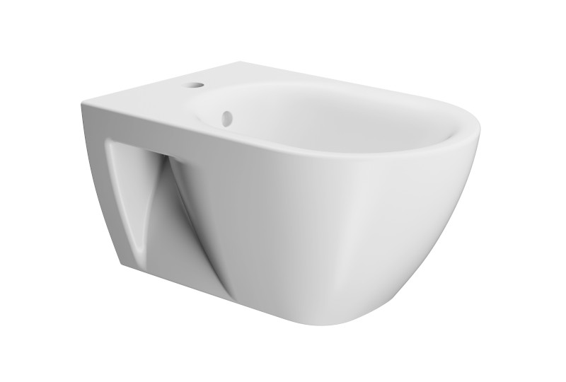 PURA ECO bidet závěsný, 36x55cm, bílá mat 8867109