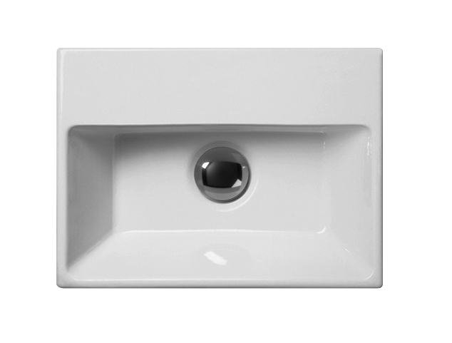 NORM keramické umývátko, 35x26cm, bez otvoru, bílá ExtraGlaze 8650011