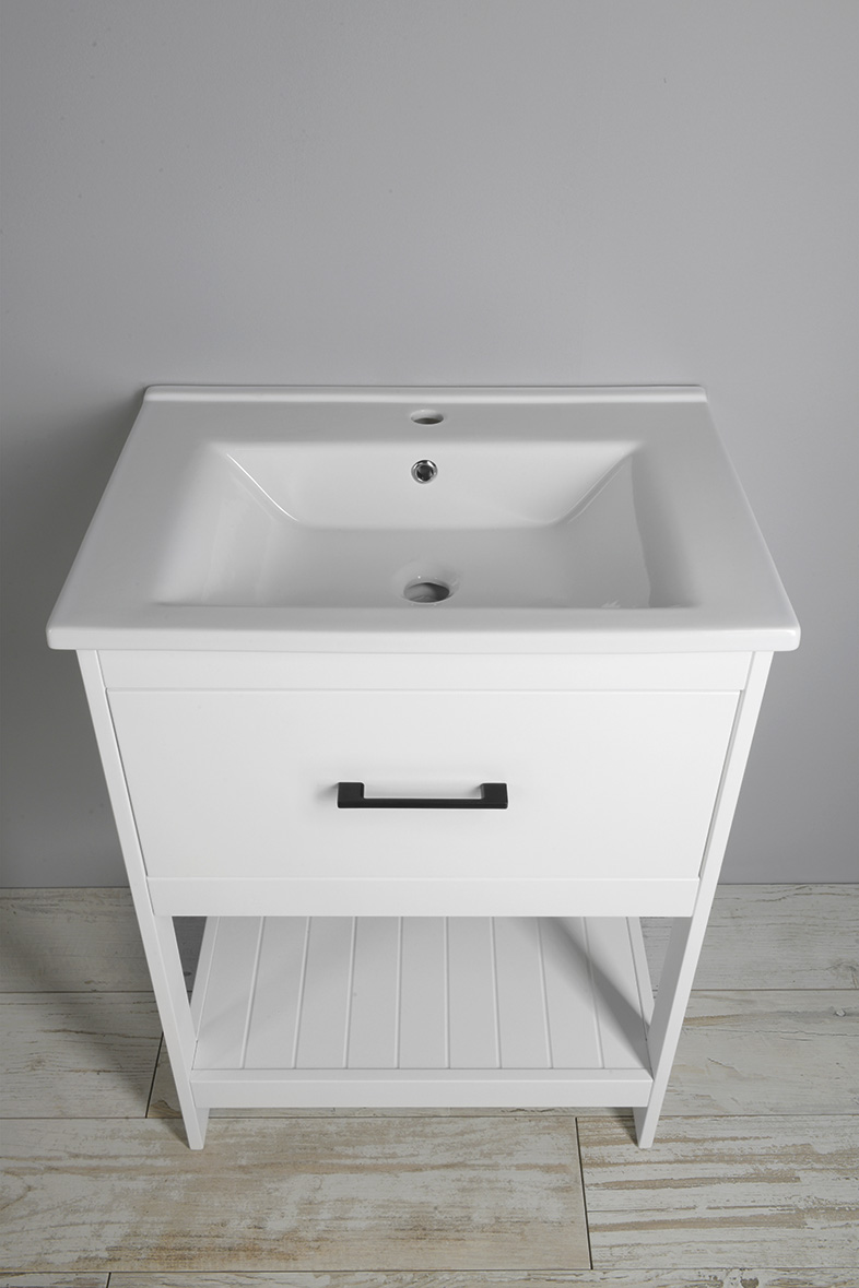 ETIDE umyvadlová skříňka 61,5x85x44 cm, bílá mat ET615