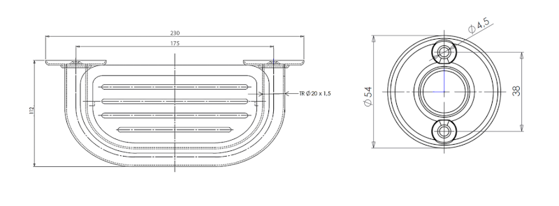 WHITE LINE mýdlenka, bílá 8006
