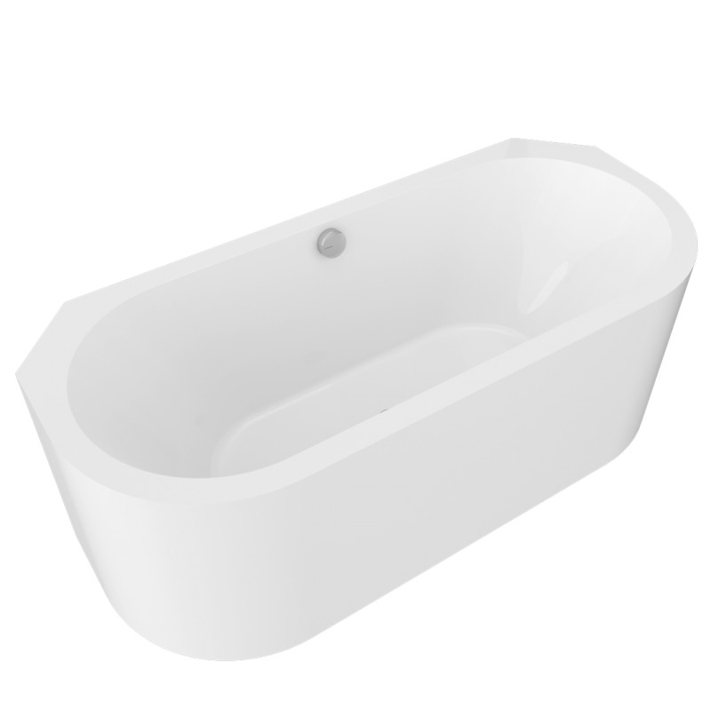 VIVA A MONOLITH rohová vana 170x75x60cm, bílá 89119MA