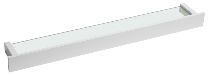 PATRON skleněná police 78cm, bílá PX785W