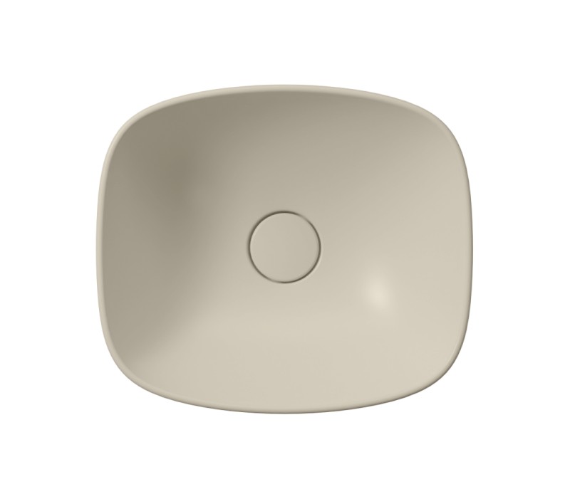 NUBES keramické umyvadlo na desku 40x35cm, creta mat 978508