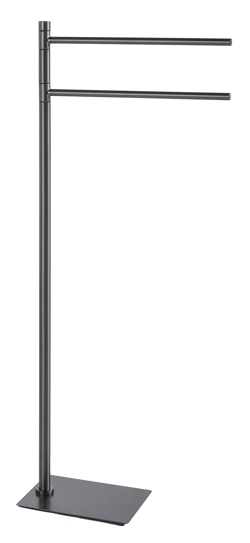 TRILLY stojan na ručníky, hranatý, gun metal TR3181