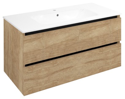 EZARA umyvadlová skříňka 99,8x52x46cm, dub alabama EZ101-2222