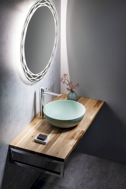 WOODY deska 1200x28x500mm, masiv přírodní dub WD120-70