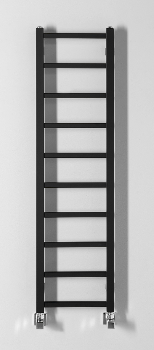 METRO LIGHT otopné těleso 300x1140 mm, černá mat IR444TB