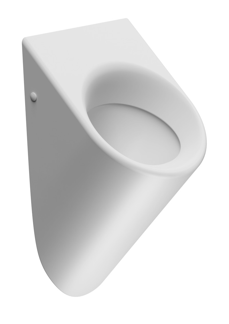 COMMUNITY urinál se zakrytým přívodem vody, 31x61cm, bílá mat 769709