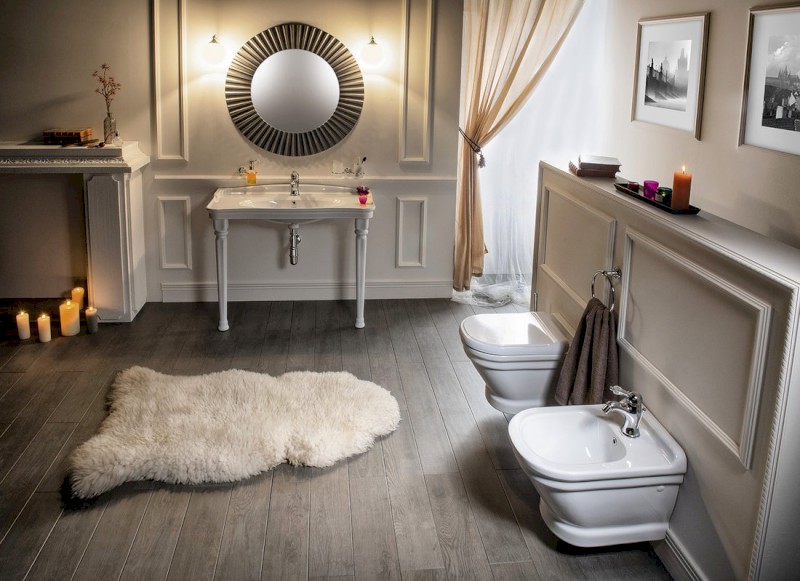 ANTIK bidet závěsný, 36x53 cm, bílá AN510