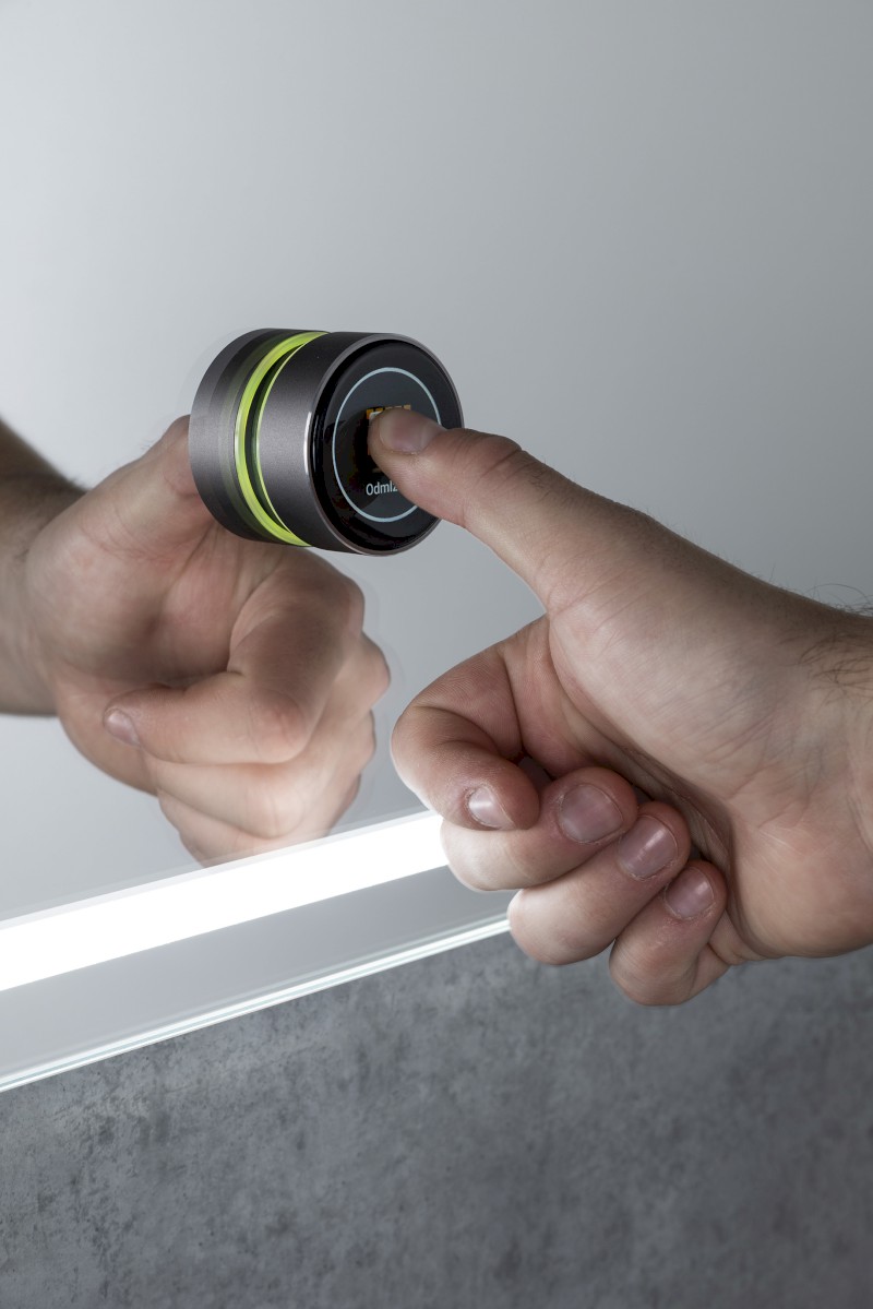 GEMINI zrcadlo s LED osvětlením 120x60cm, chytré funkce GM120K