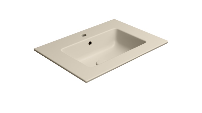 PURA keramické umyvadlo Slim 62x46cm, creta mat 8884108