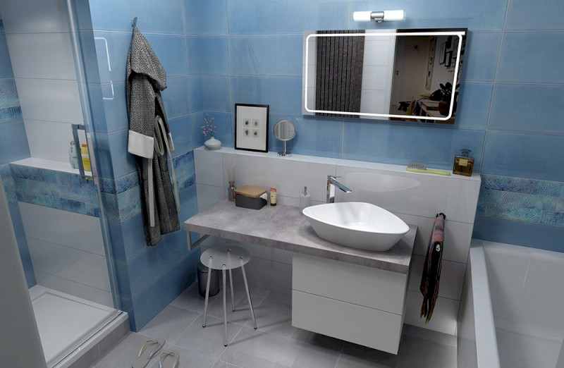 AVICE deska pod umyvadlo 110x50cm, tl.5cm, cement AV117