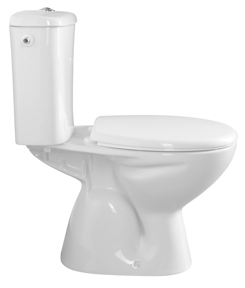 MIGUEL WC kombi, dvojtlačítko 3/6l, spodní odpad, bílá LC2258