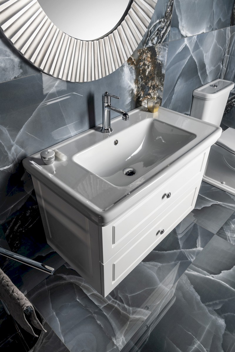 CLASSIC keramické umyvadlo 90x50cm, bílá ExtraGlaze 8788111