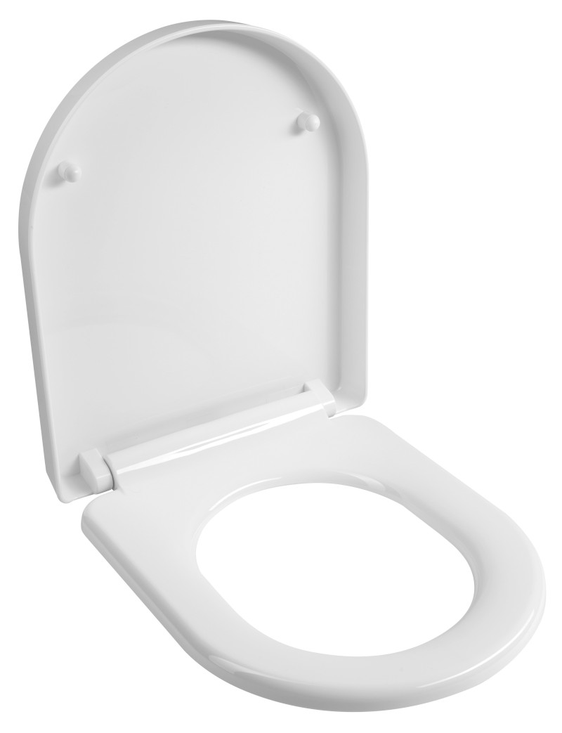 FICHER WC sedátko, Soft Close, Easy Take, bílá 201.506.4