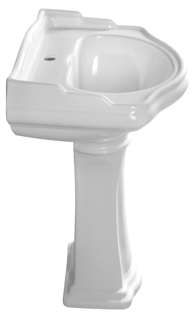 RETRO keramické umyvadlo 56x46,5cm, bílá 104501