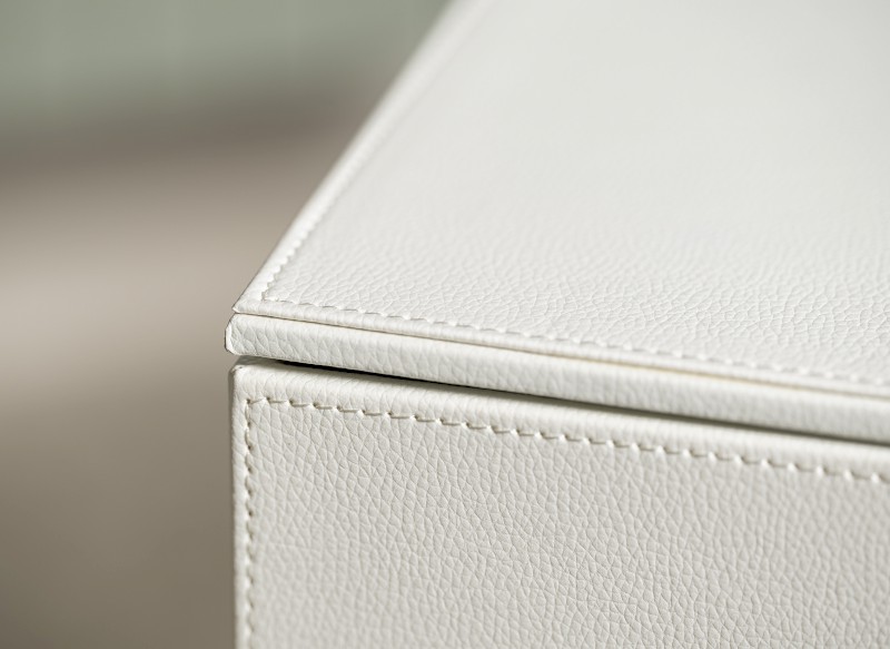 LUXURY koš na prádlo 30x61,8x30cm, bílá 103602