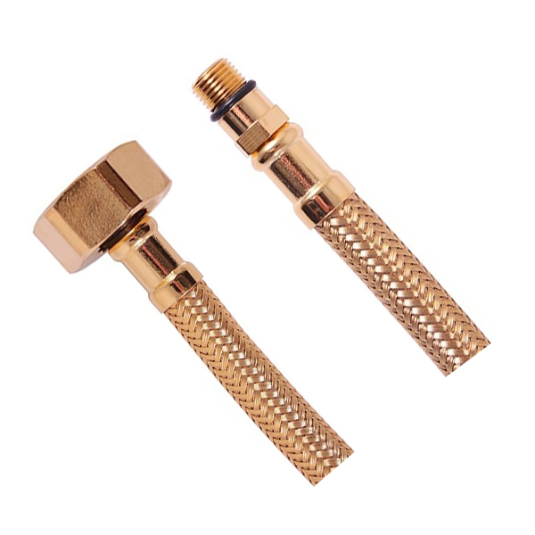 Flexibilní nerezová hadice M10x3/8