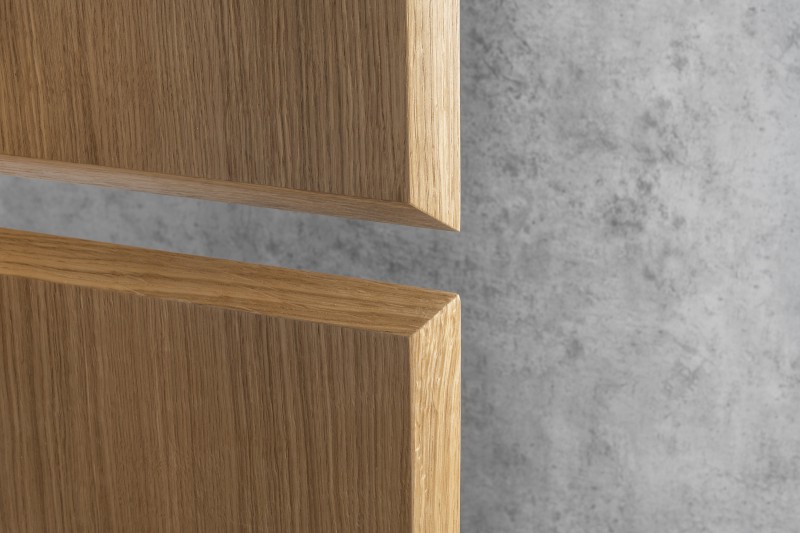 FILENA vysoká skříňka 35x140x30cm, dub FID3540D