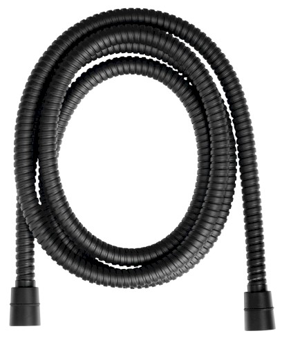POWERFLEX kovová sprchová hadice, 200cm, černá mat FLEX200B