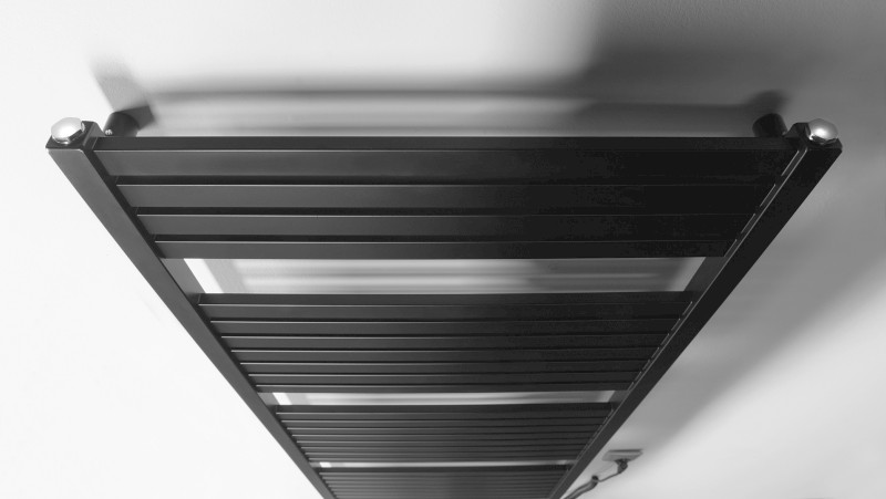 TONDI-E elektrické otopné těleso rovné 600x1690 mm, 800 W, černá mat DE496T