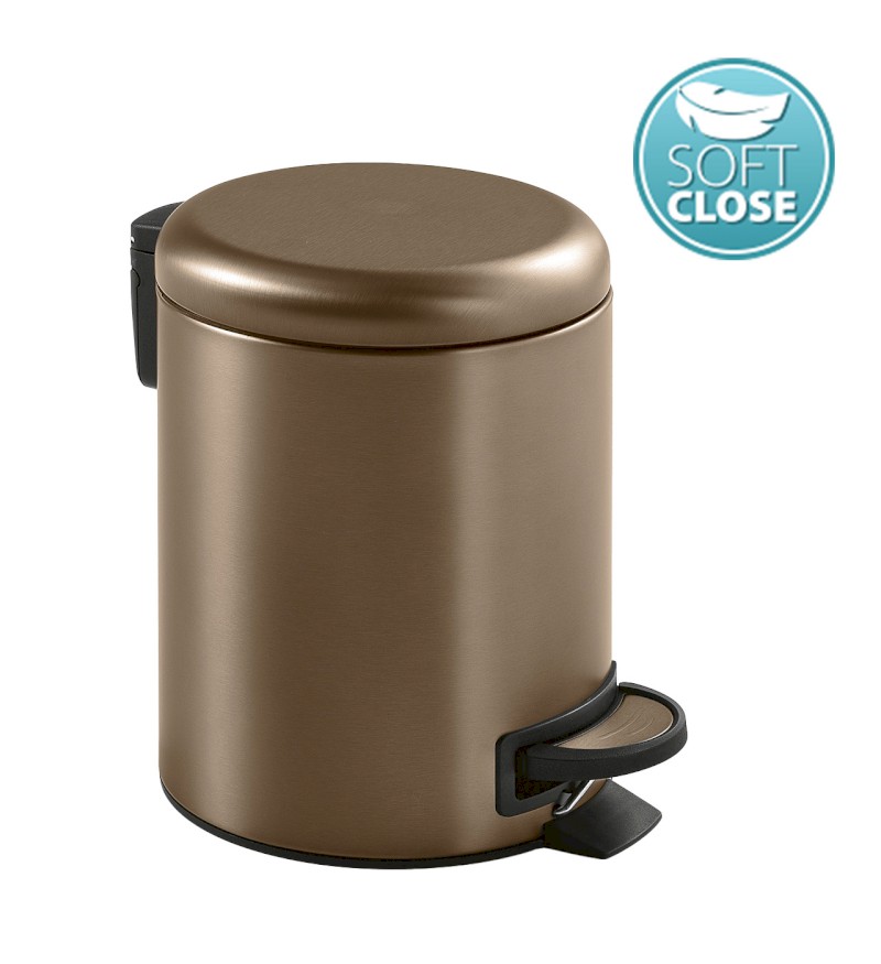 POTTY odpadkový koš 5l, Soft Close, měď mat 330982