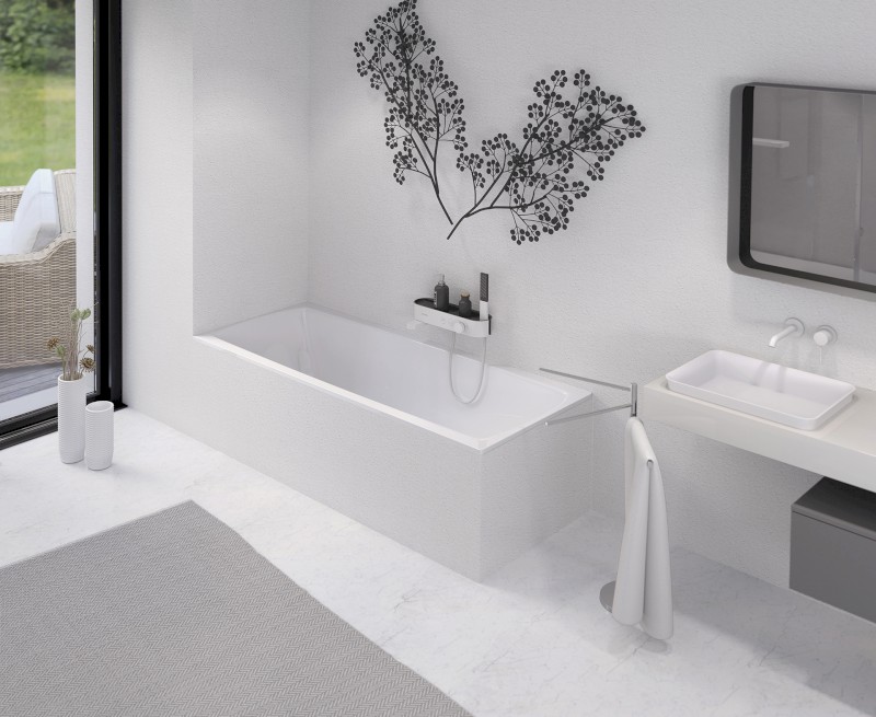 LILY obdélníková vana 170x70x39cm, bílá 72230