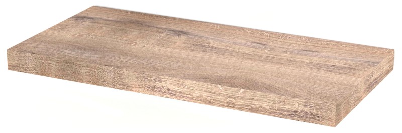 AVICE deska pod umyvadlo 80,7x48,8cm, tl.5cm, dub rover AV041