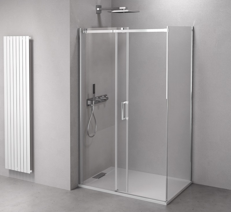 THRON boční stěna, 700 mm, čiré sklo TL3070