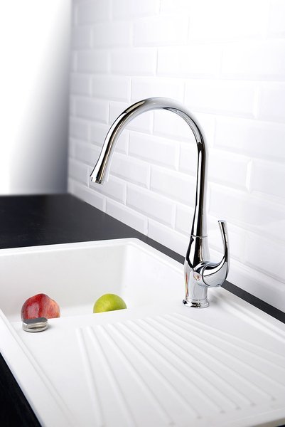 PRIM stojánková dřezová baterie, chrom PR21619