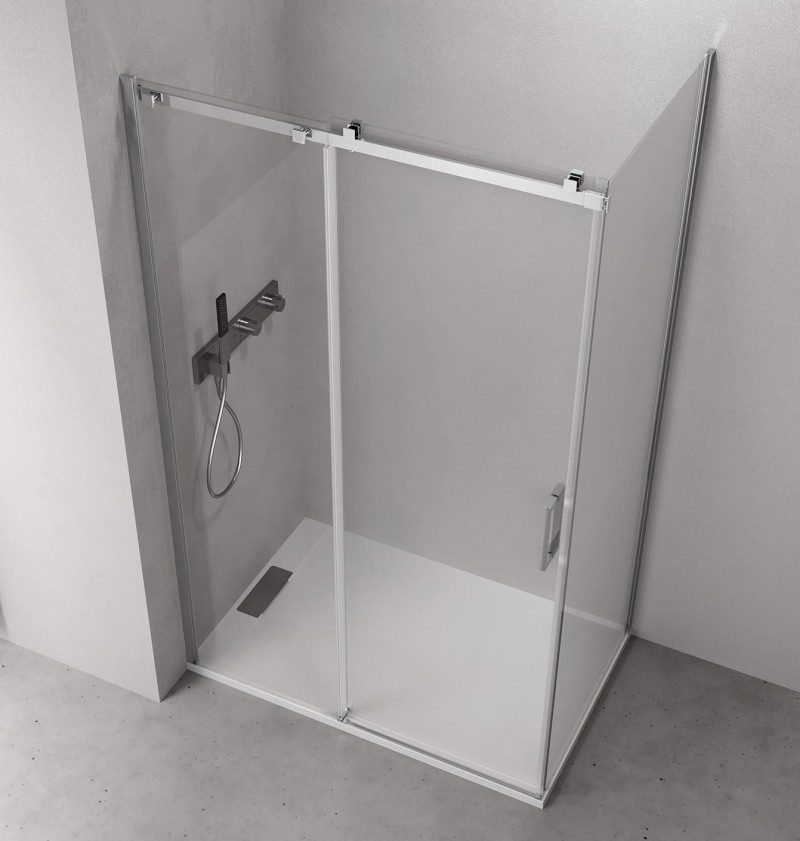 THRON boční stěna, 800 mm, čiré sklo TL3080