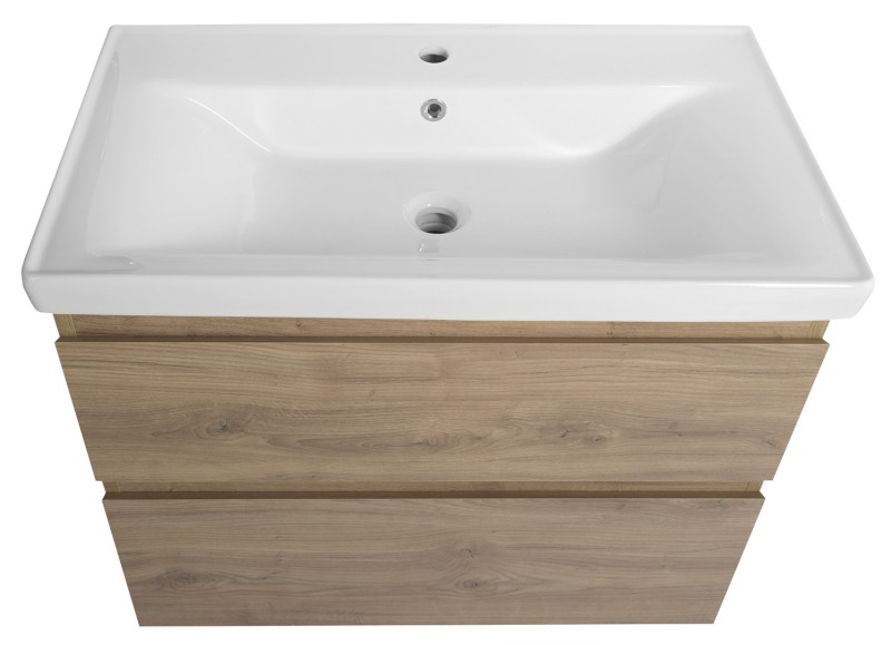 ALTAIR umyvadlová skříňka 77,5x60x45cm, dub emporio AI380