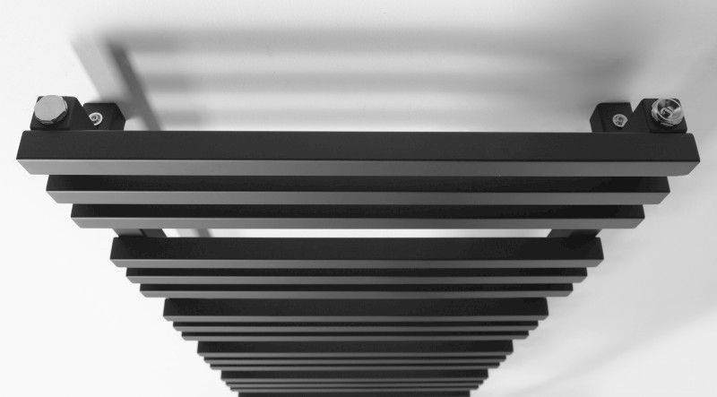 FANTINA otopné těleso 500x1647 mm, černá mat IR515