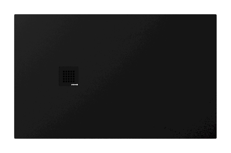 TRENECA vanička z litého mramoru s možností úpravy rozměru, 130x80cm, černá mat 84303.21