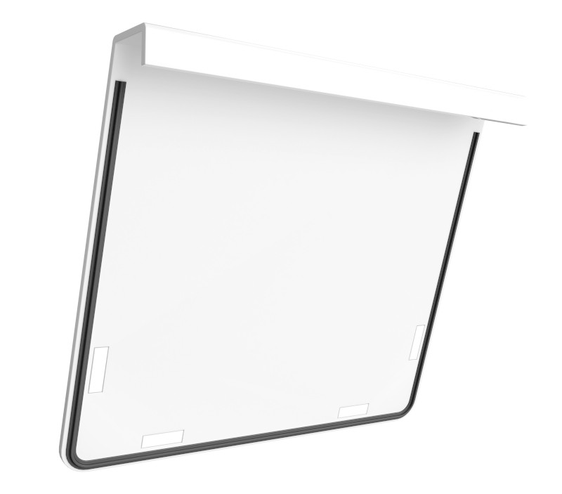 PORTAS R asymetrická vana s dvířky, 160x75x60cm, bílá 75591