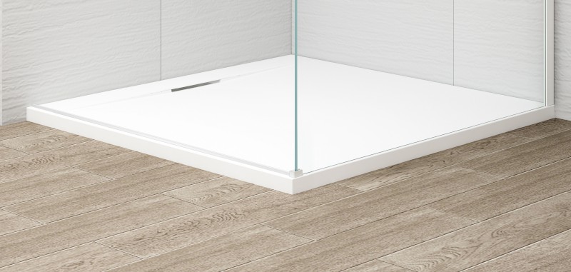 ESCA přetoková lišta 1200mm, bílá mat ES7434