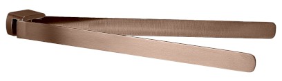 PIRENEI dvojitý držák ručníků otočný 350mm, měď mat PI2382