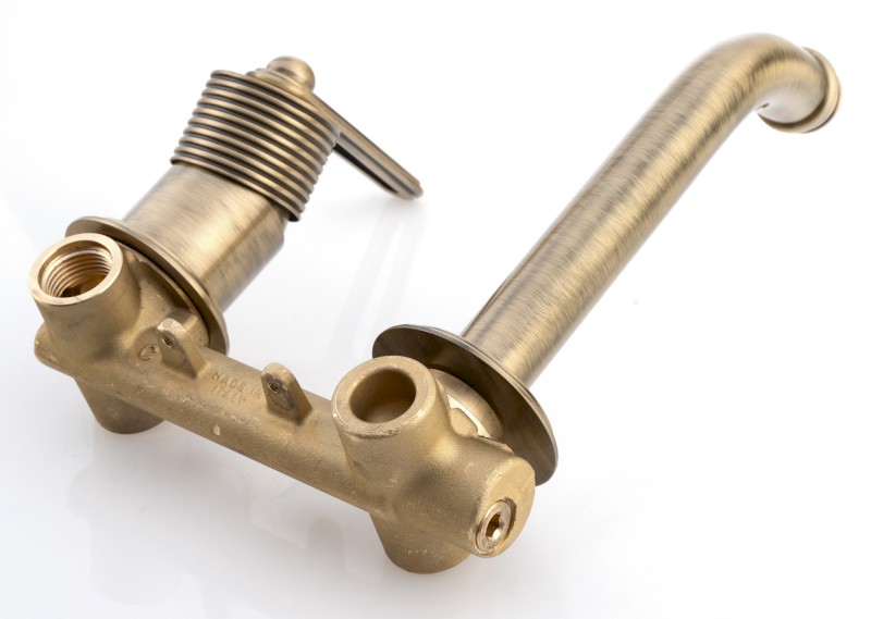 BEBÉ podomítková umyvadlová baterie, bronz BB018/18