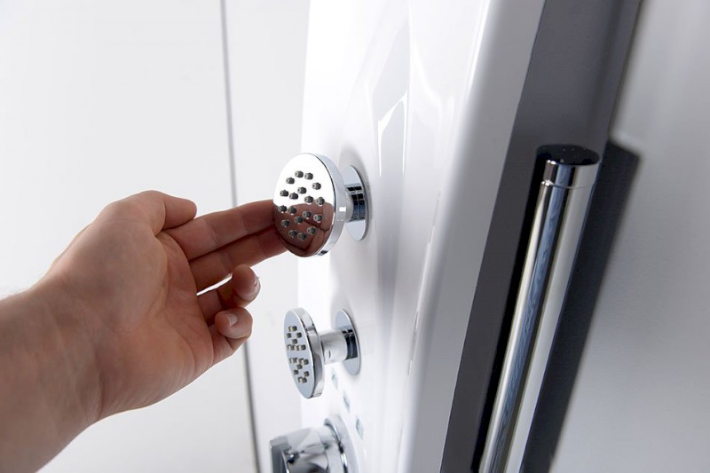 MOLA termostatický sprchový panel 210x1300mm, bílá 80365