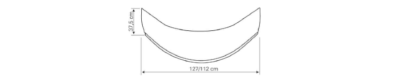 Panel čelní k hluboké vaničce 80x80cm, výška 37,5cm, bílá B83